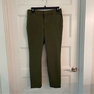 Old Navy Olive Green Pixie Ankle Pant